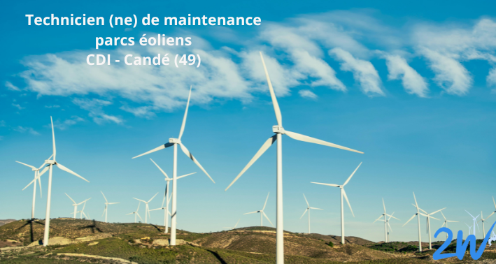Technicien (ne) de maintenance de parcs éoliens – CDI – Localisation : Candé (49)
