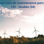 Technicien (ne) de maintenance de parcs éoliens